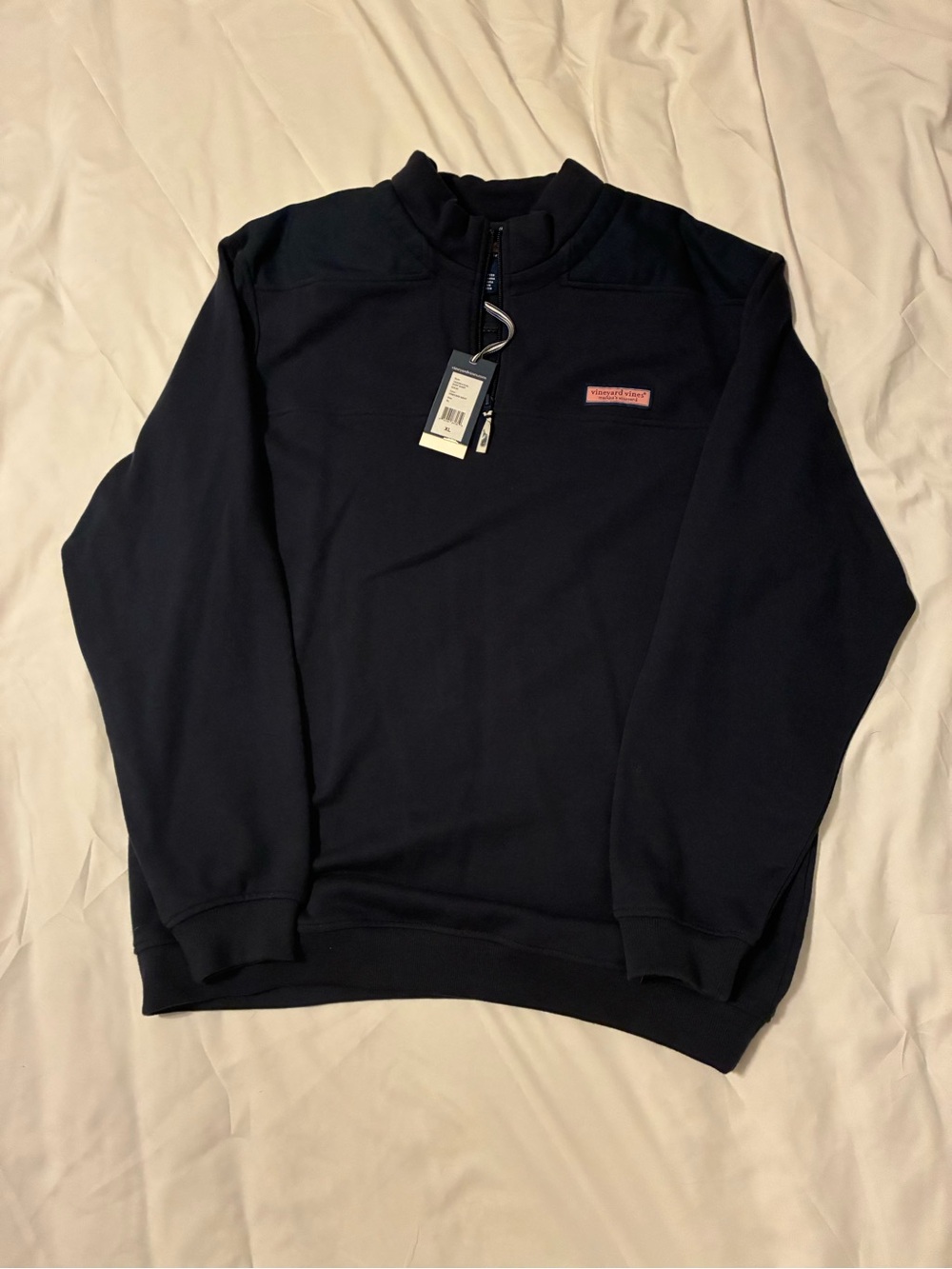 Vineyard Vines Men’s Navy Quarter-Zip Pullover